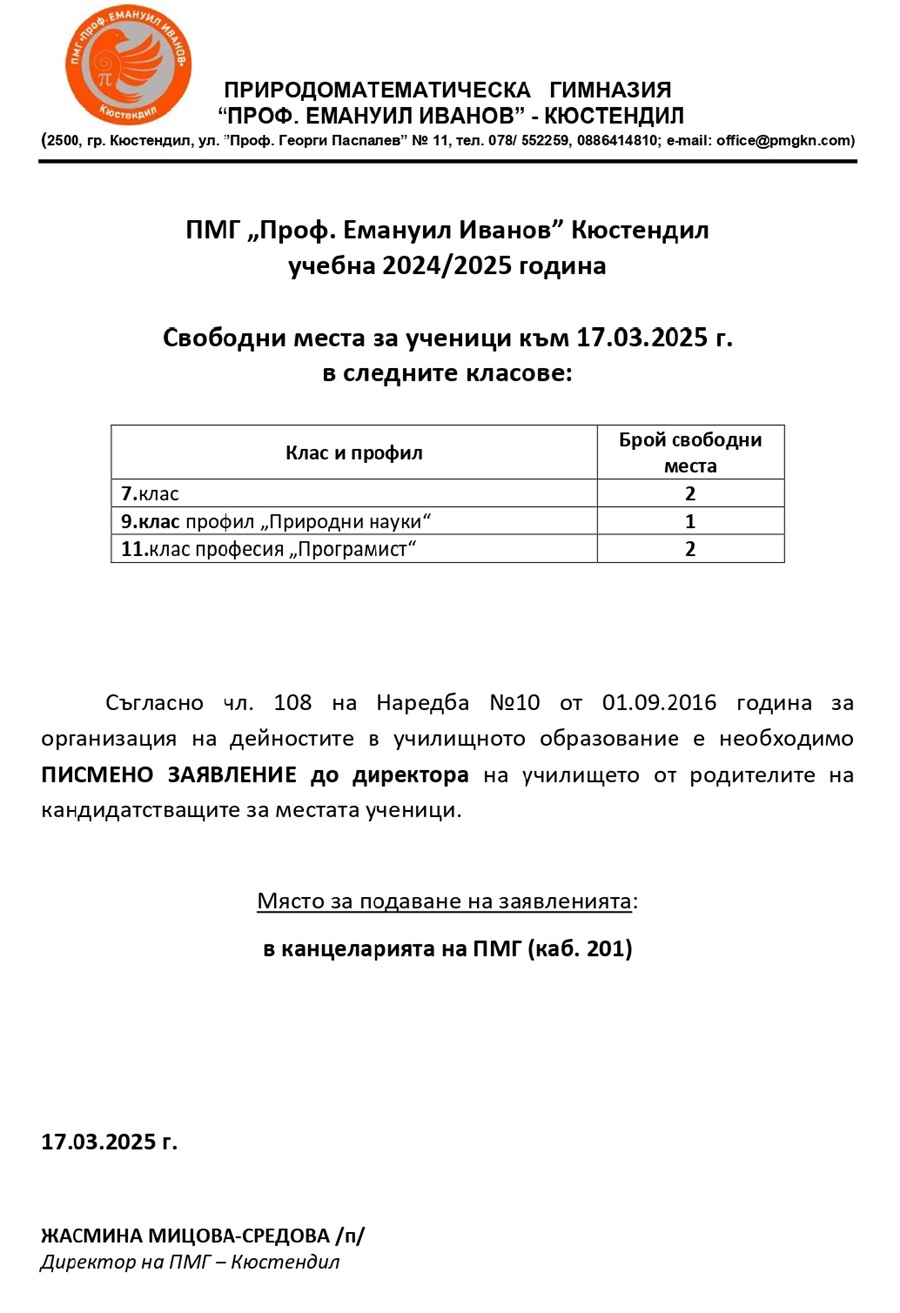 17.03.25 svobodni mesta